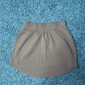 wild fable brown mini skirt